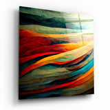 Flow Glass Wall Art || Designer's Collection