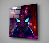 Spider Man Glass Wall Art || Designer's Collection
