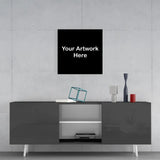 Personalisierte Glasbilder mit AI-Qualitätsverbesserung - - Square Custom Glass Print / Multi / 40x40 cm