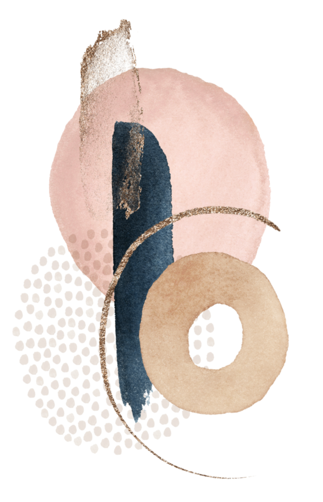 Formes abstraites Impression sur verre