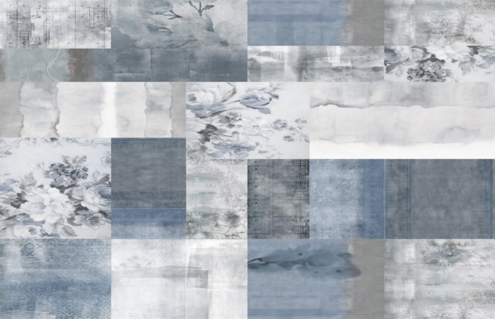 Art abstrait sur verre