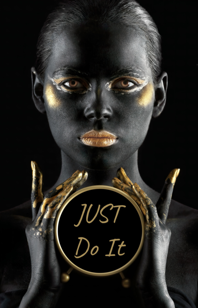 Mach es einfach Glasbild