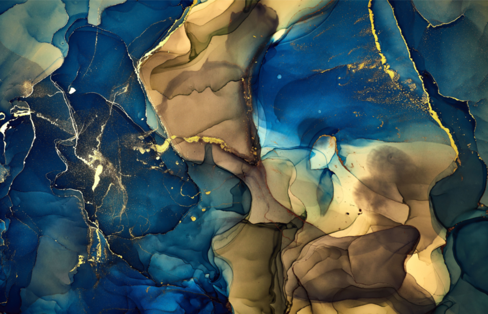 Profondeur abstraite Impression sur verre