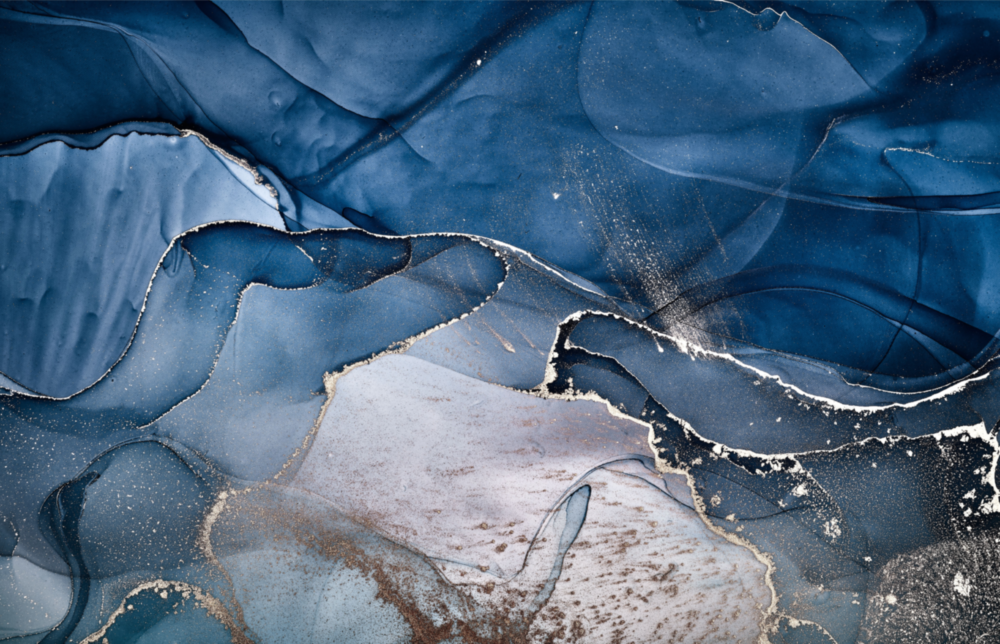 Profondeur abstraite Impression sur verre