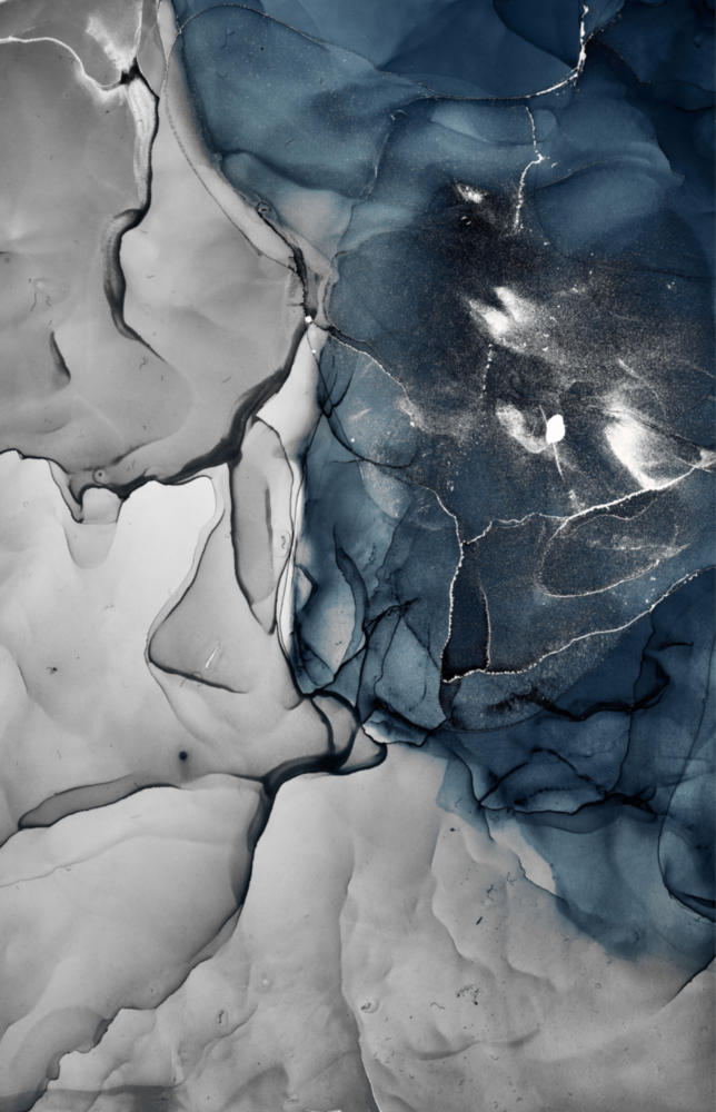 Profondeur abstraite Impression sur verre