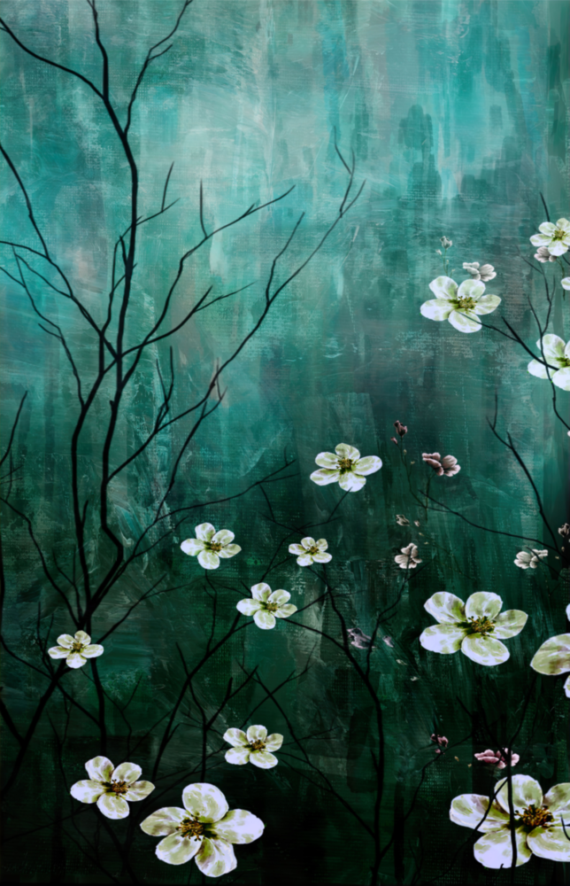 Arte della parete di vetro Margherite