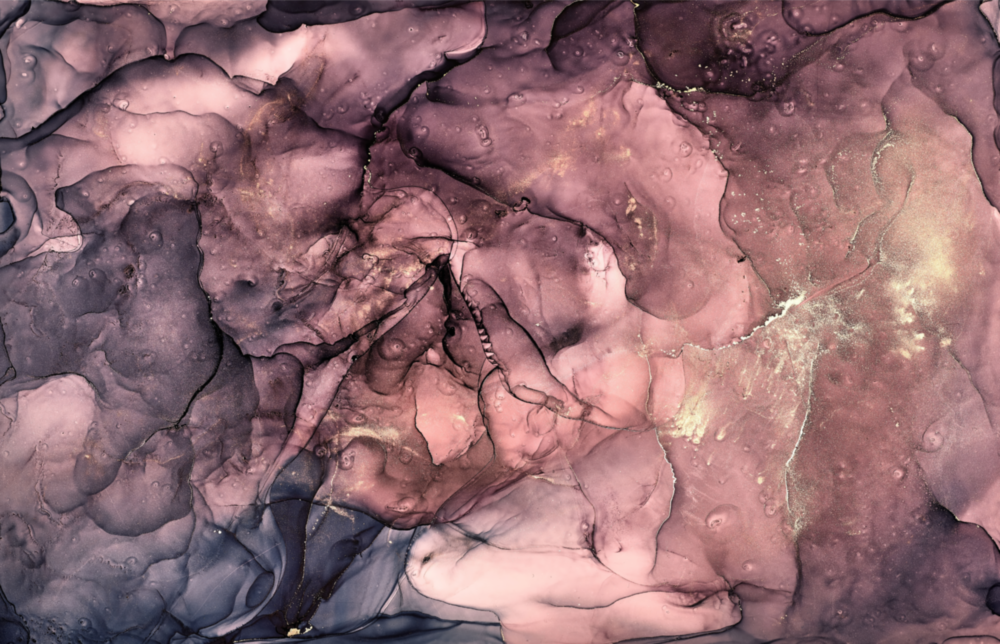 Arte de pared de vidrio de Profundidad abstracta