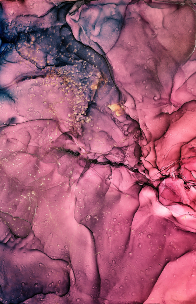 Profondeur abstraite Impression sur verre