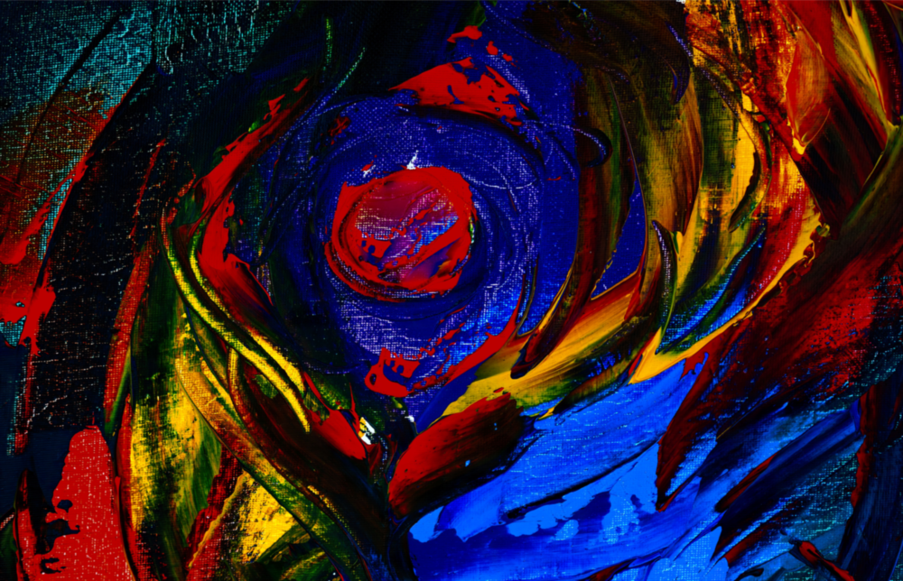 Arte della parete di vetro Stampa di olio