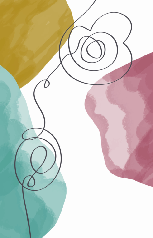 Formes abstraites Impression sur verre