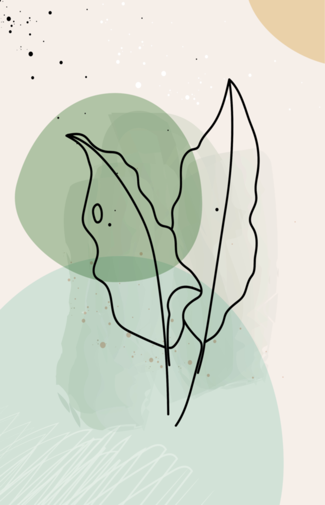 Formes abstraites Impression sur verre