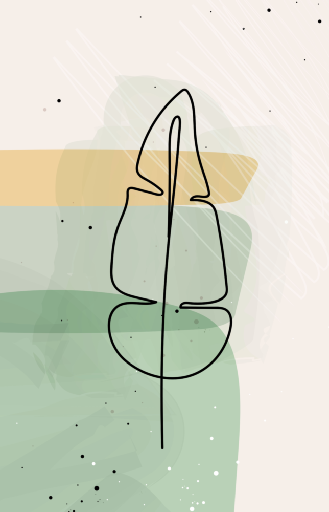 Formes abstraites Impression sur verre