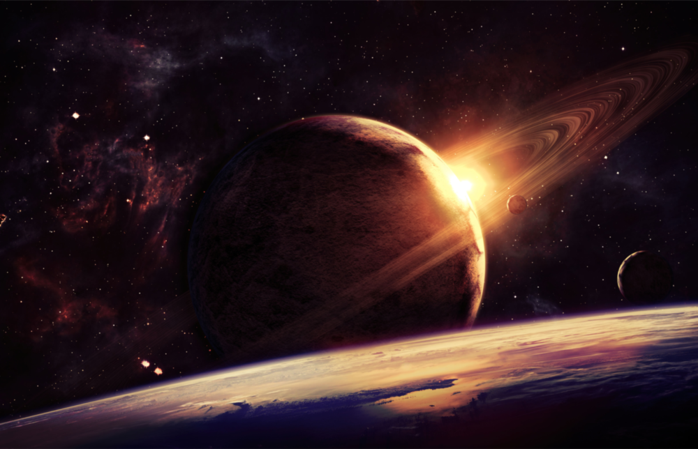 Arte della parete di vetro Spazio