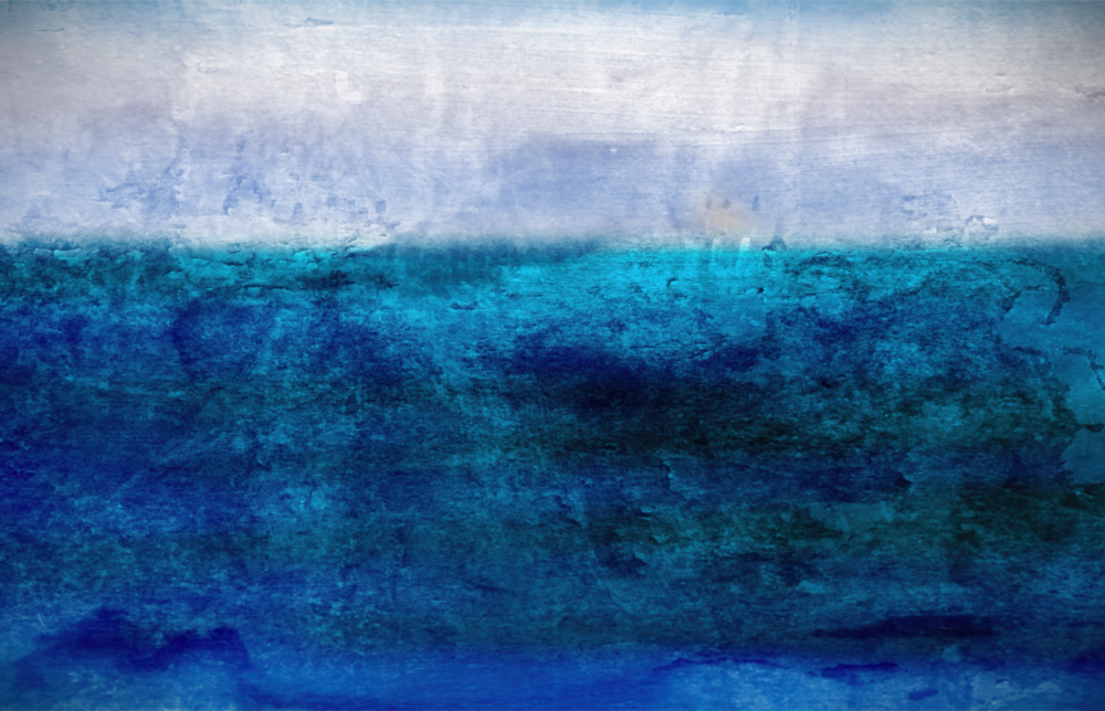 Shade of Blue Impression sur verre