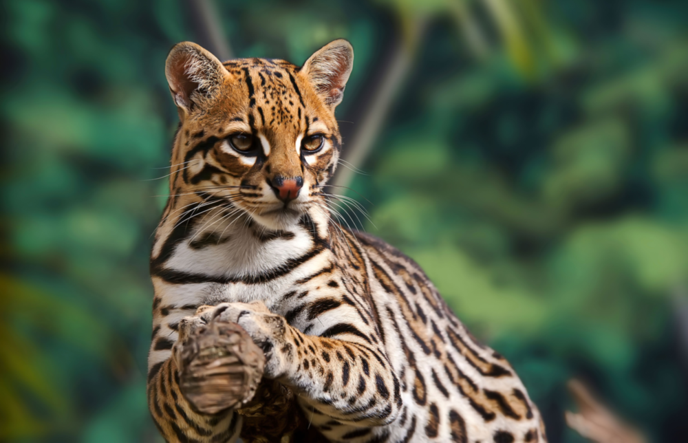 Arte della parete di vetro Ghepardo