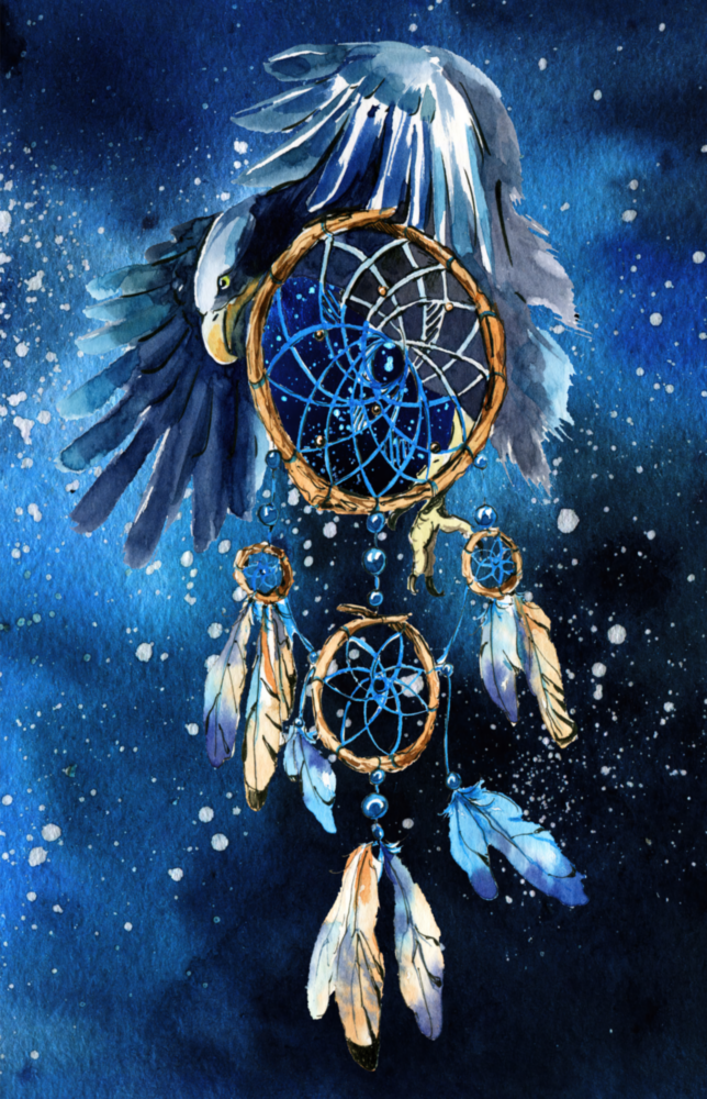 Arte della parete di vetro Cacciatore di sogni