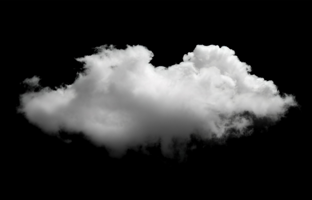 Cloud Glass Wall Art