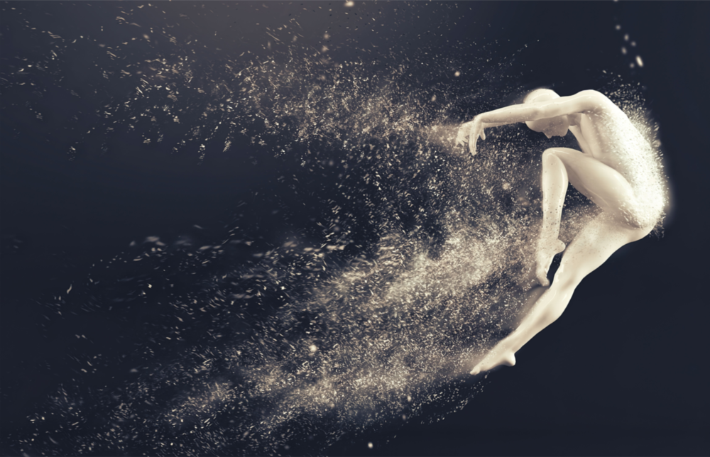 Dance of the Spirit Glass Wall Art