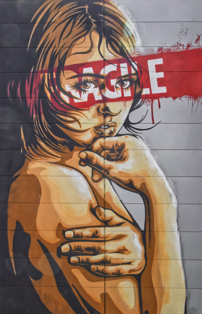 Label Glass Wall Art