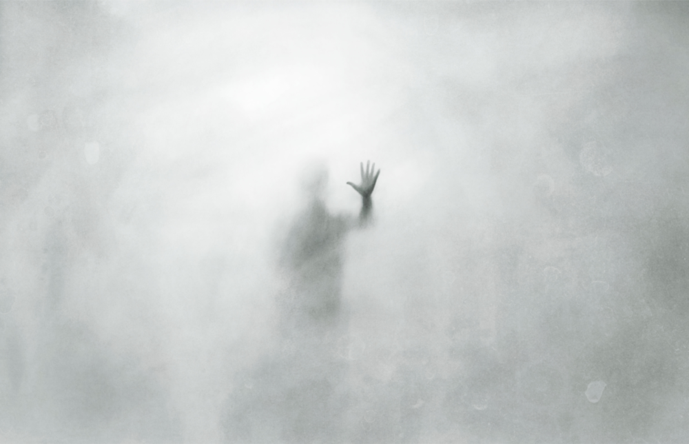 Despair Glass Wall Art