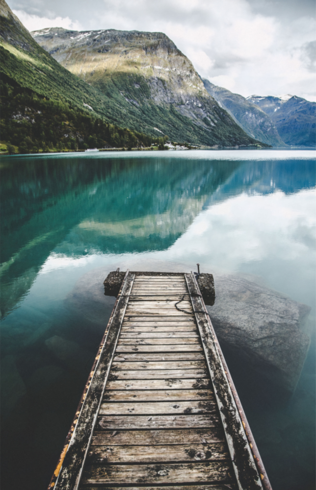 Dock Impression sur verre
