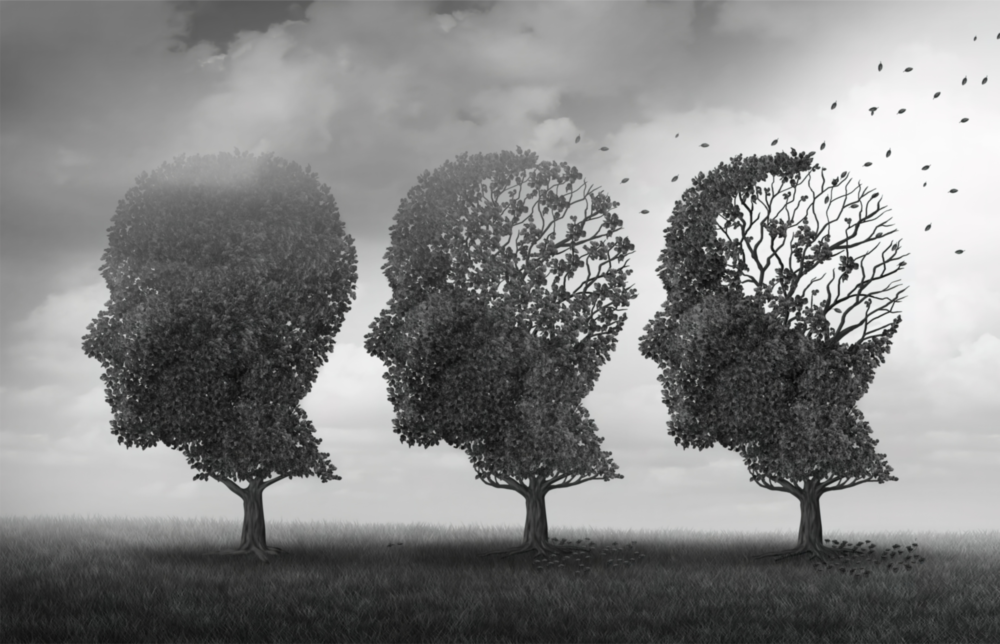 Herbst der Gedanken Glasbild