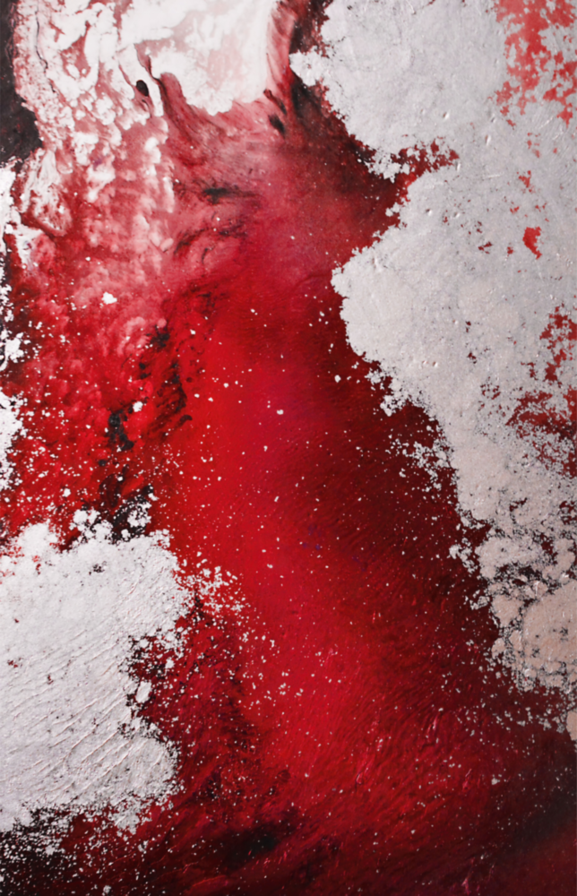 Colors of Abstraction Glass Wall Art