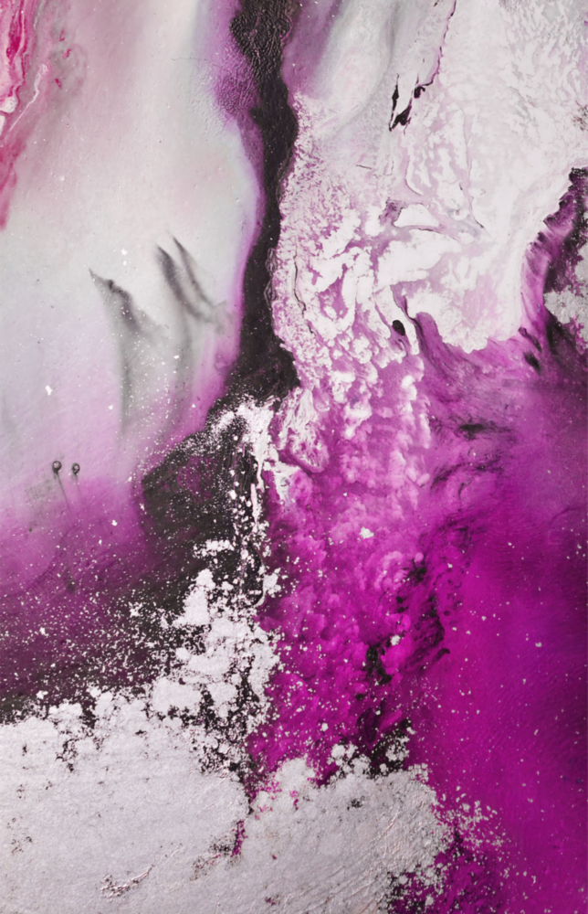 Colors of Abstraction Glass Wall Art