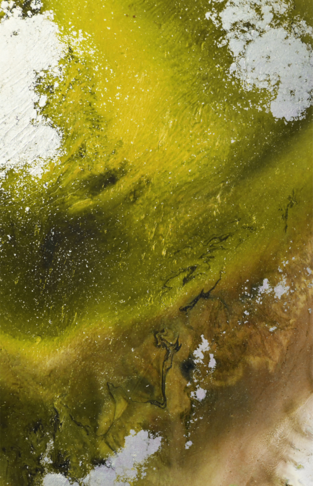 Colors of Abstraction Glass Wall Art