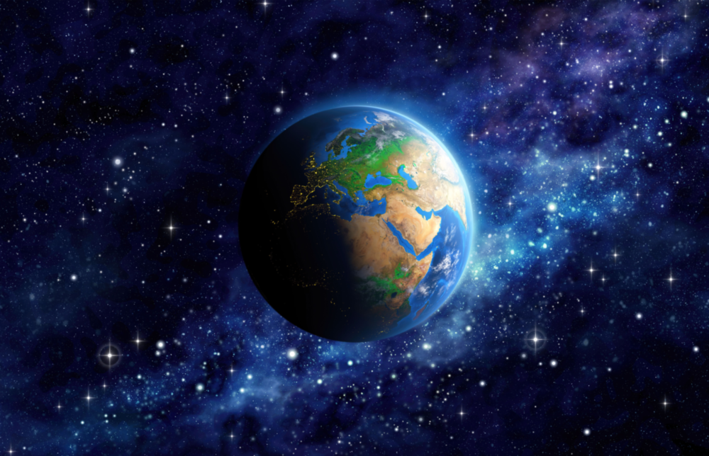 Arte della parete di vetro Mondo