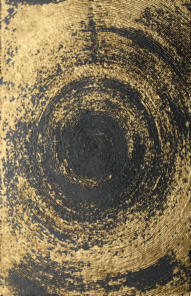 Boucle abstraite Impression sur verre