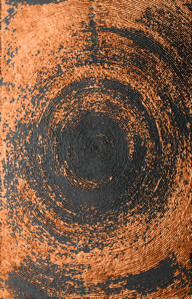 Abstract Loop Glass Wall Art