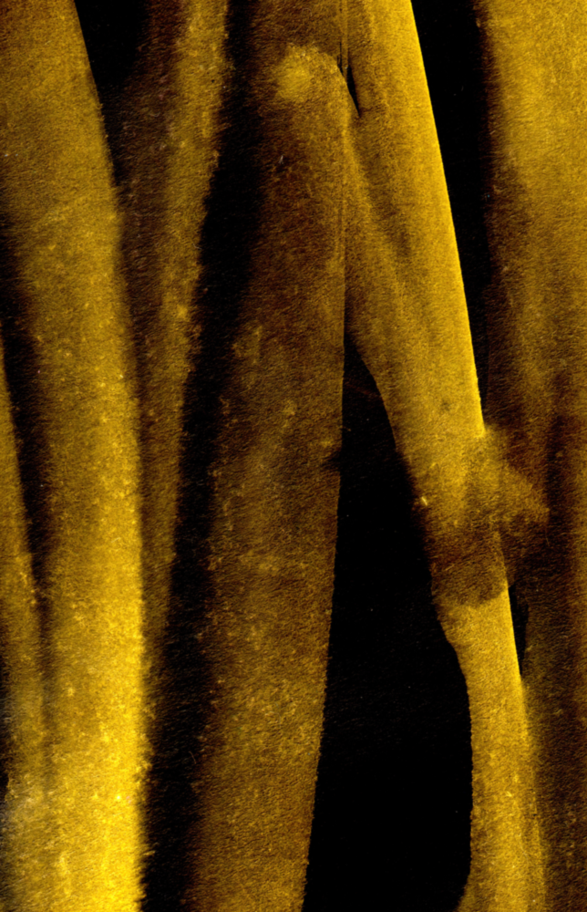 Arte della parete di vetro Storia gialla