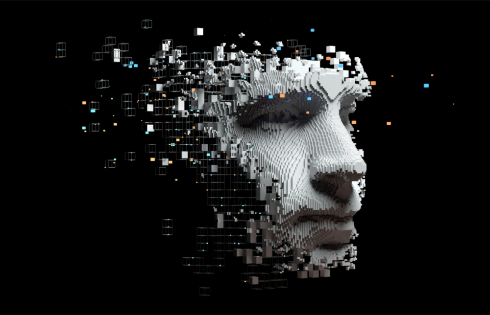 Être humain Impression sur verre