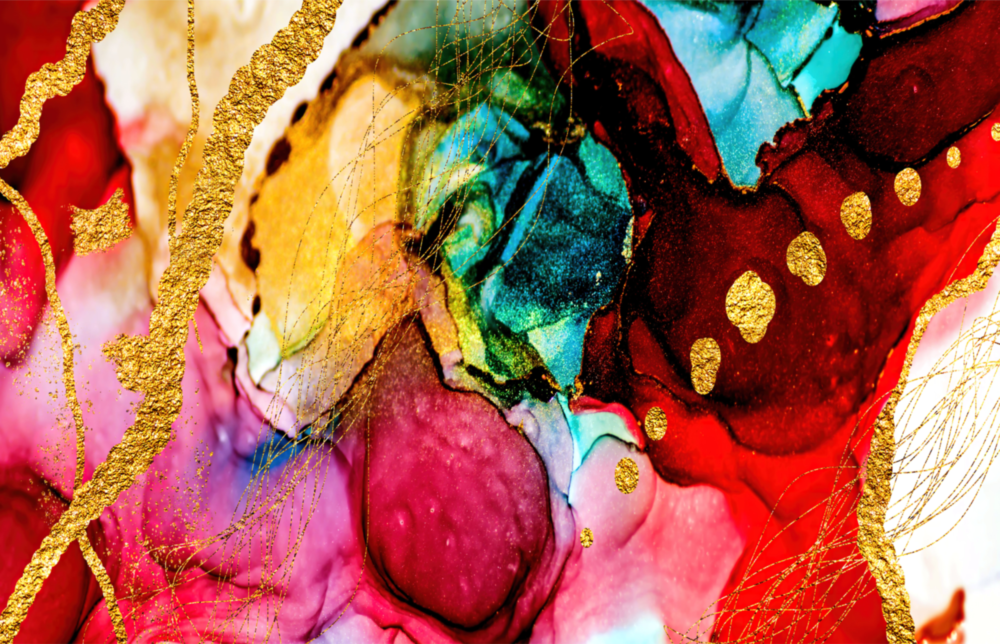 Colors Glass Wall Art