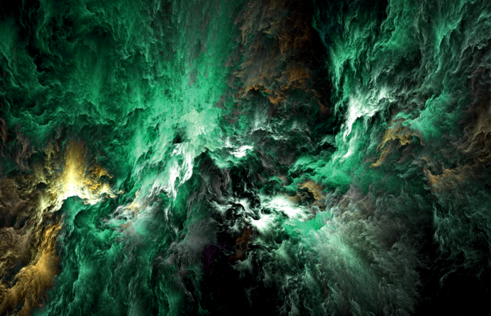 Arte della parete di vetro Spazio verde