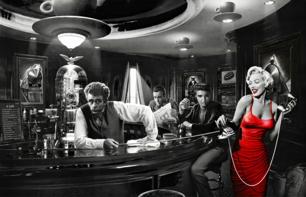 Marilyn Monroe Glass Wall Art