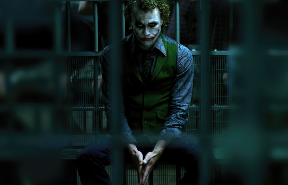 Prison de Joker Impression sur verre
