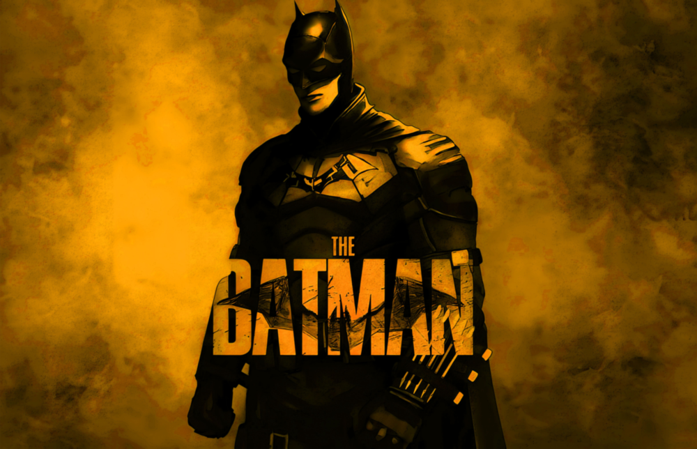 Arte della parete di vetro Batman