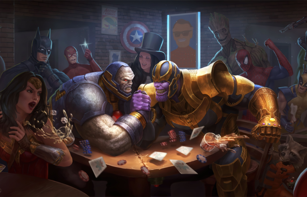 Arte della parete di vetro meraviglia