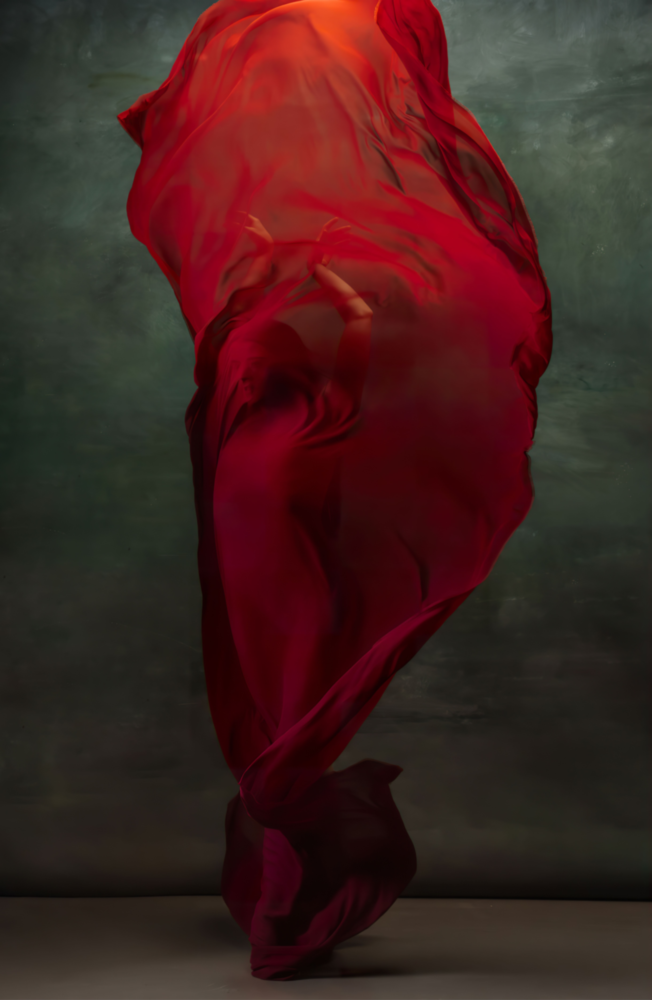 Ballerina Glass Wall Art