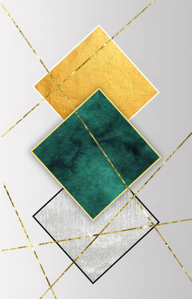 Arte della parete di vetro Piazze