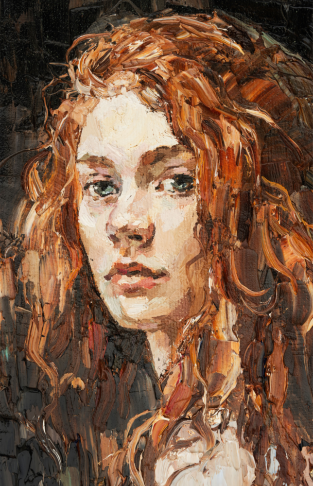 Woman  Glass Wall Art