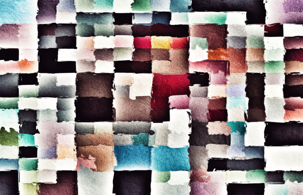 Bilder des Unterbewusstseins Glasbild