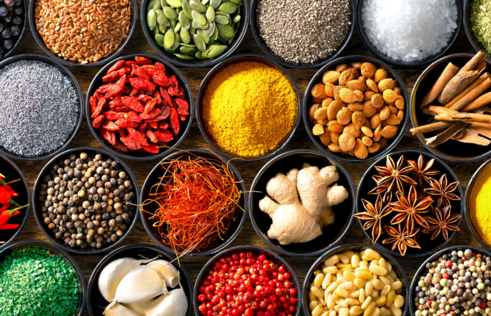 Épices Impression sur verre