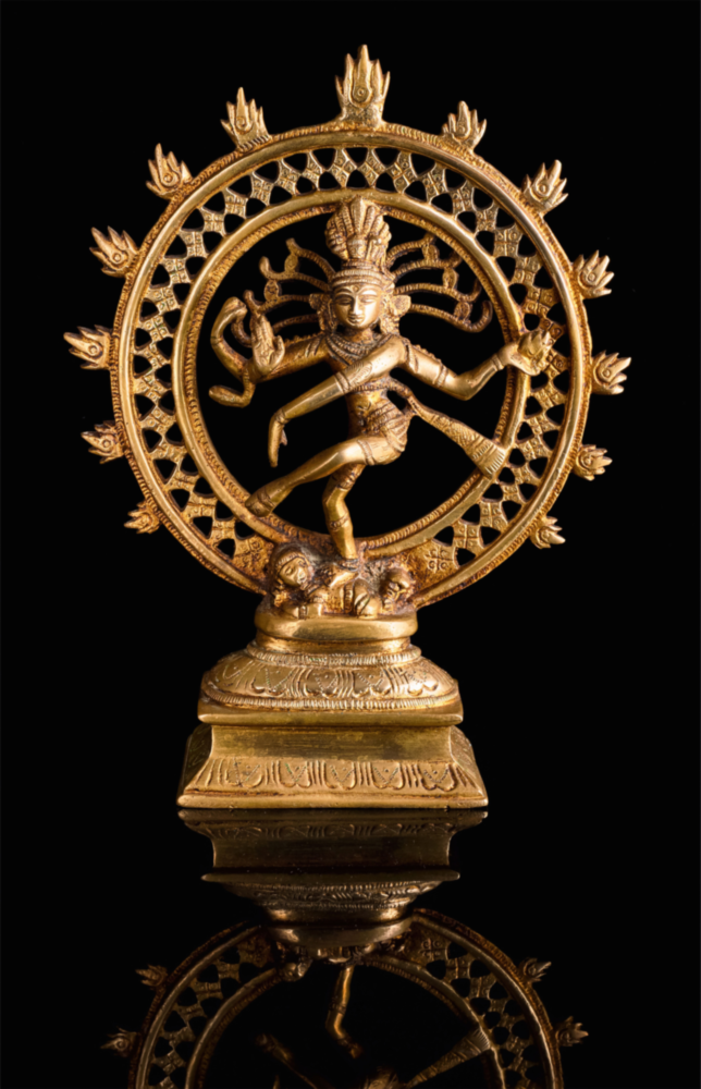 Shiva Nataraja Impression sur verre