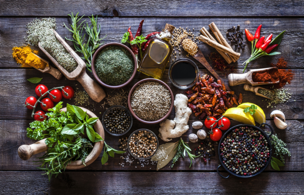 Arte della parete di vetro Spezie