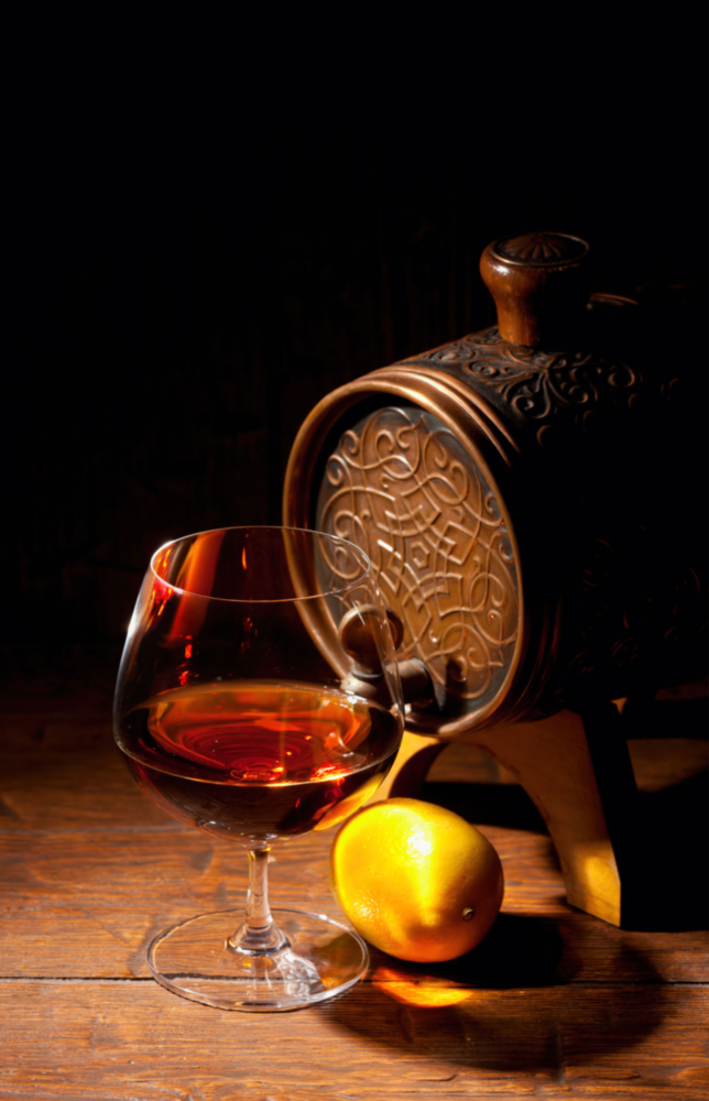 Vin Impression sur verre