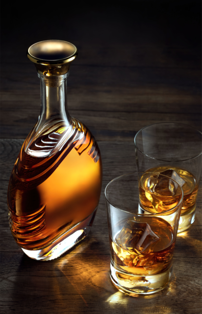 Whiskey Glass Wall Art