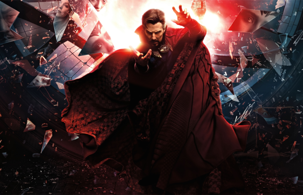 Arte della parete di vetro Dr. Strange